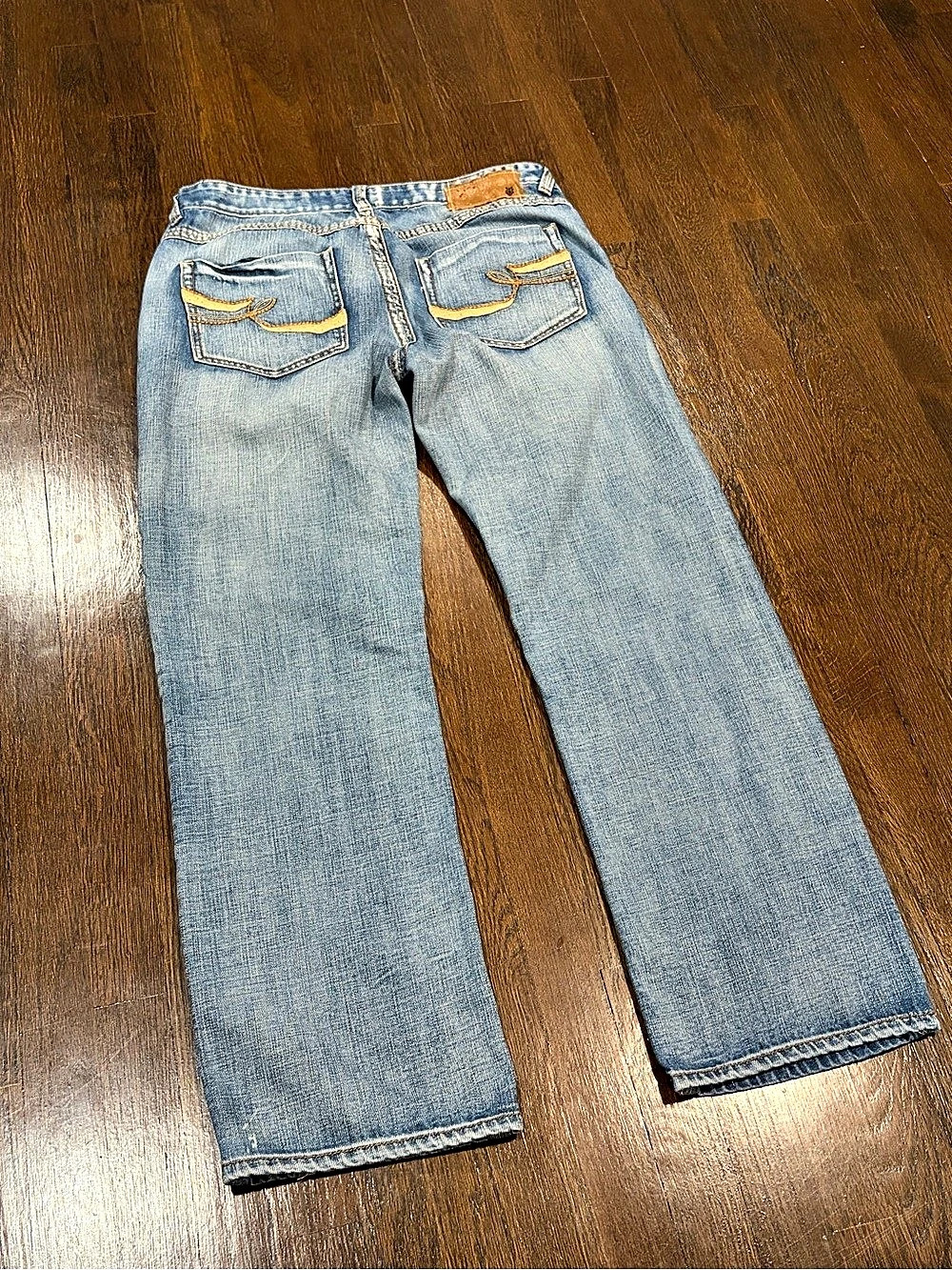 Ecko Unltd embroidered blue Denim Jeans